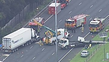 A major investigation is underway after four police officers were killed in a crash on the Eastern Freeway in Melbourne. The scene remains closed on Thursday, April 23.