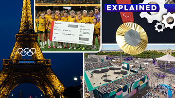 The Eiffel Tower, Matildas, Olympic medals and the Place de la Concorde.