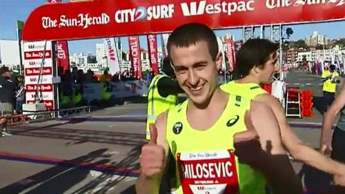 Brad Milosevic beats 80,000 Sydneysiders in 2015’s City2Surf 