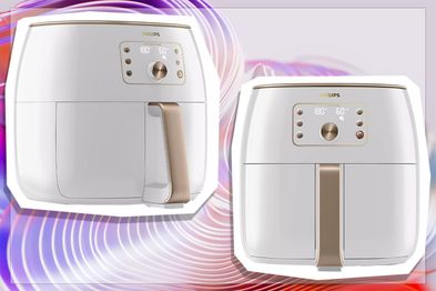 9PR: Philips Premium Air Fryer XXL with Smart Sensing Technology, White