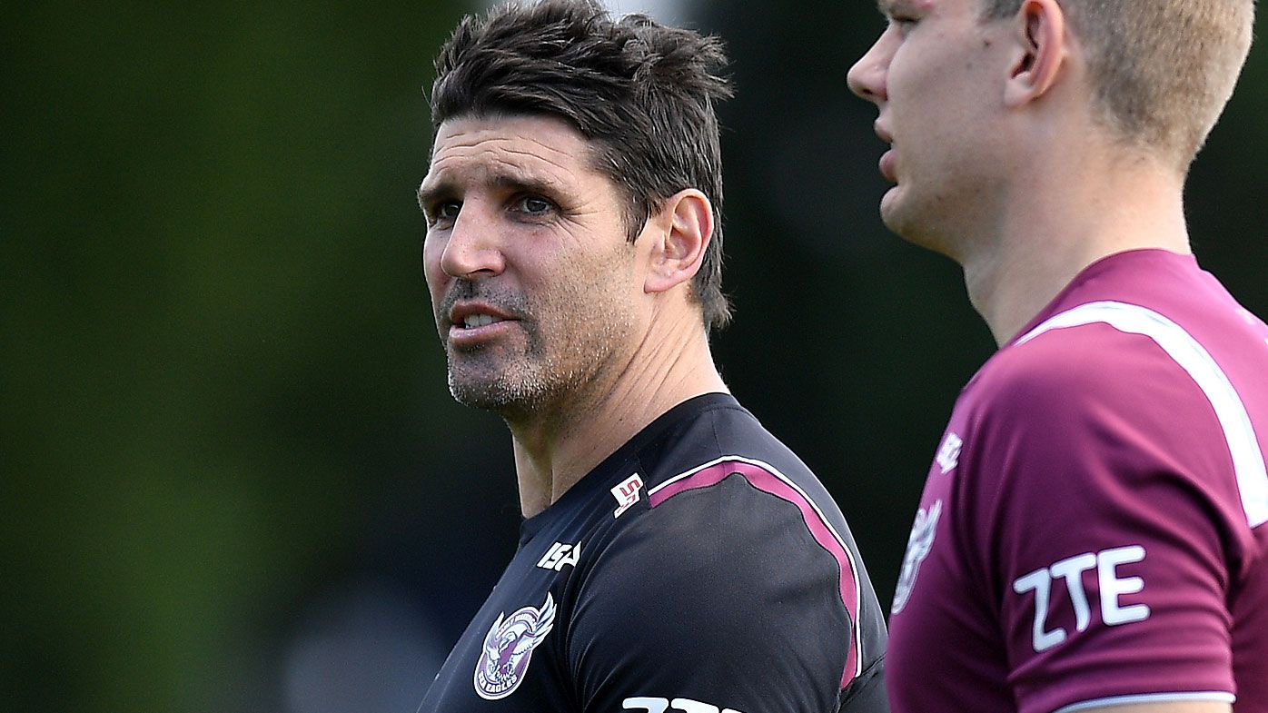 Trent Barrett to stay at Manly Sea Eagles for final round of NRL