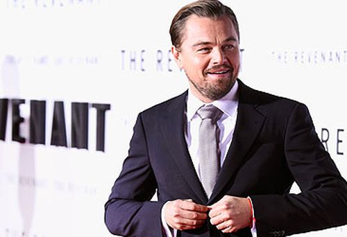 Leonardo DiCaprio at The Revenant premiere (Getty)