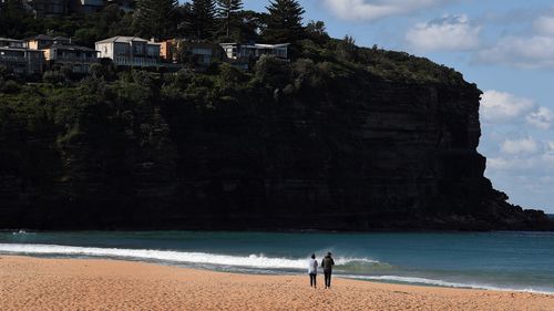 La plage de Bilgola, dans les plages du nord de la ville, a également enregistré des niveaux élevés de bactéries.