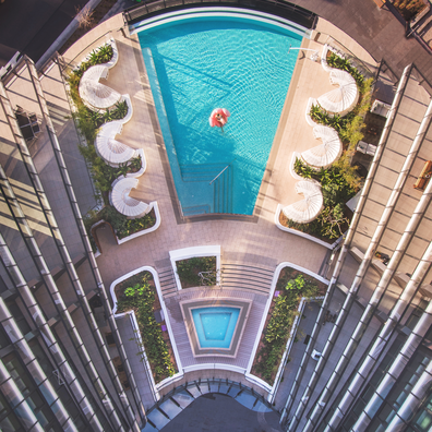 Skye Suites infinity pool