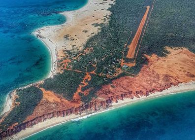 Cape Leveque from the sky