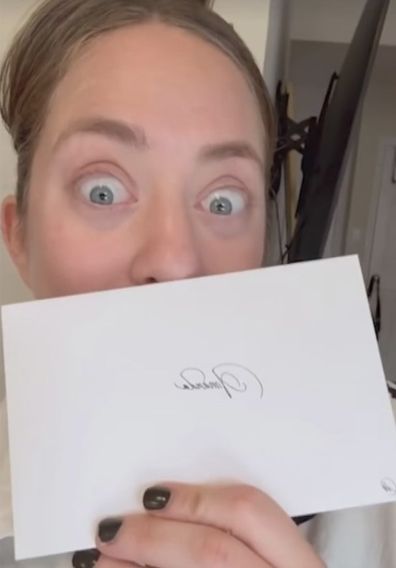 Amanda Hirsch letter from Meghan, Duchess of Sussex