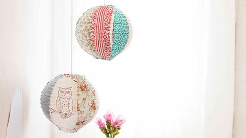 Fabric lanterns