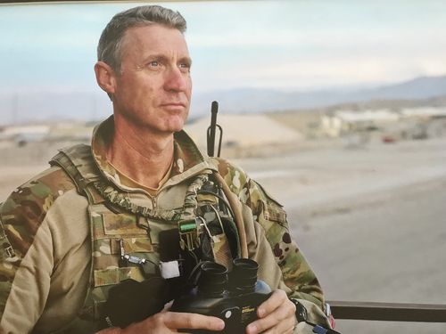 Andrew Perry was a former sniper and a flight sergeant in the RAAF.