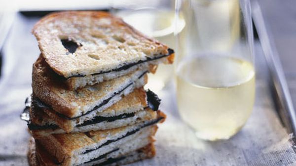 Toasted truffle sandwiches