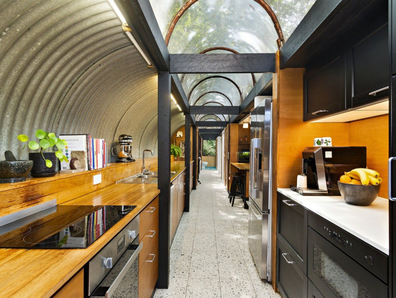 Incredible 'tube house' going to auction in Queensland.