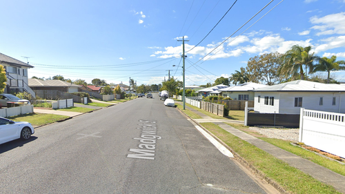 A stabbing occurred after a group of ﻿people had a fight at a home on Madgwick Street in Wynnum just before 5pm.