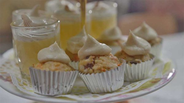 The Butler family's mini carrot cakes