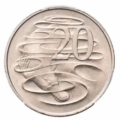 1966 20c Wavy '2' Variety