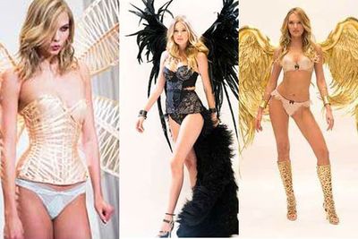 We're on official countdown until the annual Victoria Secrets show! Taking place in early December, the angels are already giving us a glimpse of the amazing outfits they'll be wearing on the big day. Yep, we literally can't wait now!