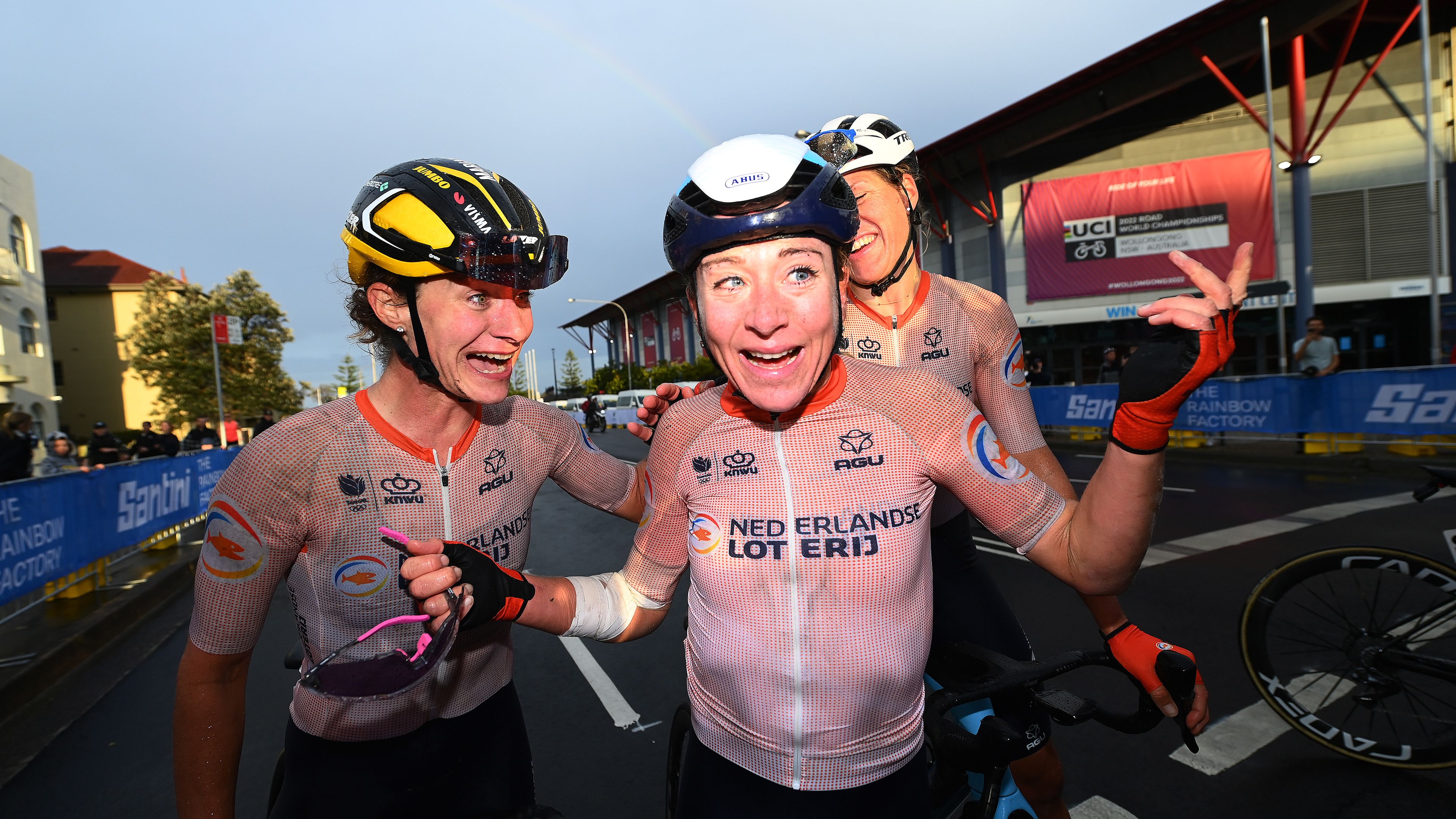Agony to ecstasy: Annemiek van Vleuten rides through 'hell' of broken elbow to steal UCI title