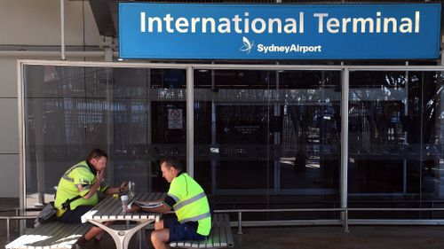 Airport staff will undergo spot explosive testing as part of upgraded security at Australian airports. (AAP)