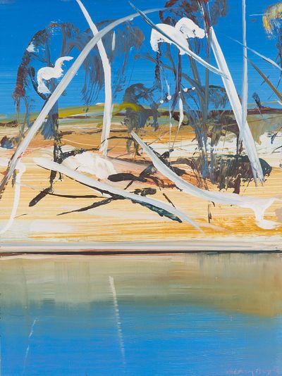 <strong>Arthur Boyd oil painting Shoalhaven
Riverbank</strong>