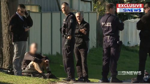 Police swooped on the criminals. Picture: 9NEWS