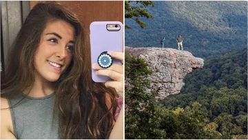 Andrea Gordon fell to her death while taking a selfie at Hawksbill Crag a popular lookout at Ozark National Forest in Arkansas.