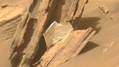 Thermal blanket found on Mars.