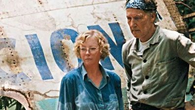 Juliane Koepcke returns to the crash site in the Amazon with director Werner Herzog.