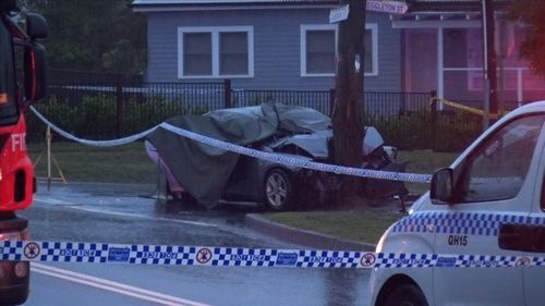 A passenger has died after a single-vehicle crash in Sydney’s west.