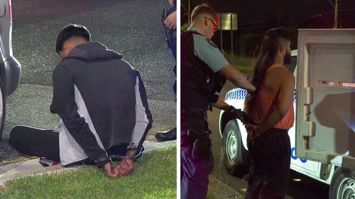 The teen is set to face court next month after being hit with a string of charges. 