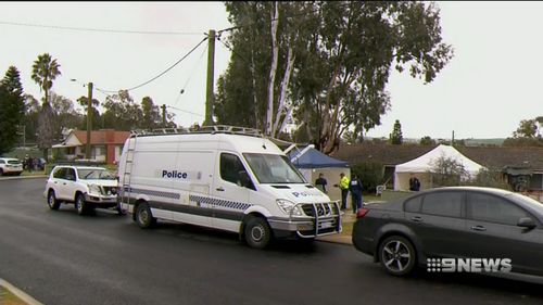 Police found the 51-year-old's body inside the house. Picture: 9NEWS