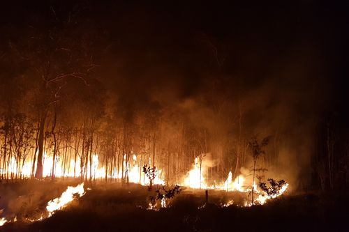 Bushfires in QLD