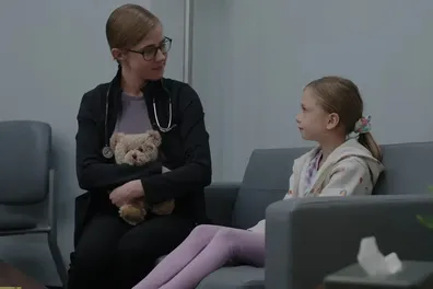 Taylor Dearden in The Pitt