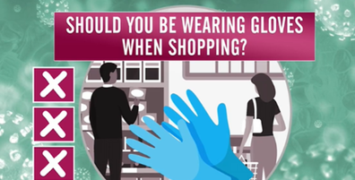 There is no need to wear gloves while shopping.