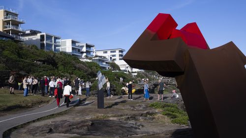 The annual event is billed as the largest free outdoor sculpture exhibition in the world.
