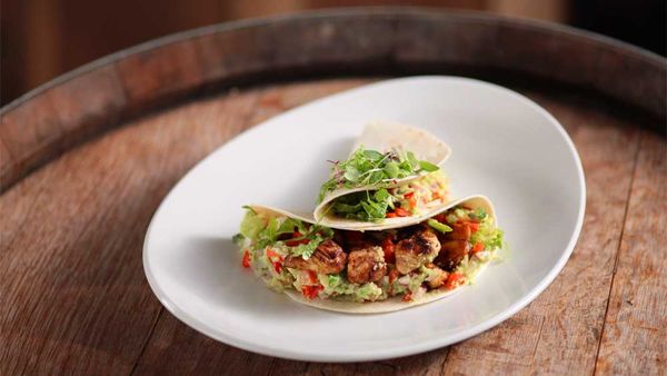 Danny Green's spicy fish tacos recipe for the Team Danny Green fitness program