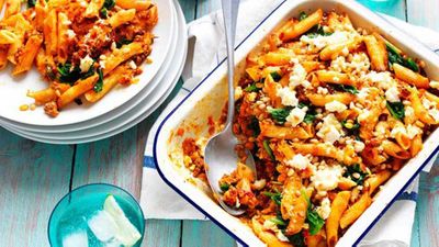 20.)&nbsp;<a href="https://kitchen.nine.com.au/2017/05/13/22/03/sweet-potato-pasta-bake-with-spinach-and-pine-nuts" target="_top" draggable="false">Beef and sweet potato pasta bake with spinach and pine nuts</a>