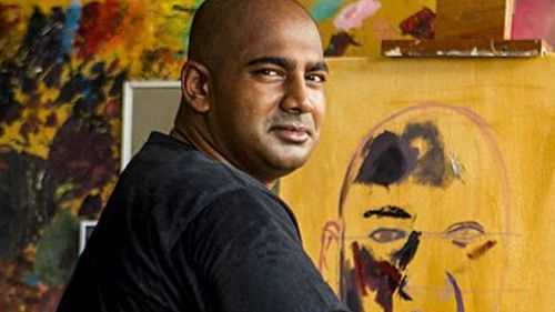 Sukumaran begins final painting as he waits for knock on the door