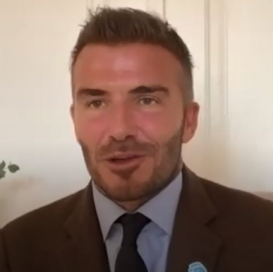 Beckham has spoken about his darkest time during a video chat for Head's Up.