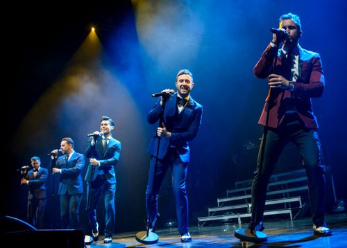 Boy band The Overtones had four albums in the UK top 10.