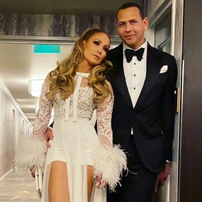 Jennifer Lopez and Alex Rodriguez