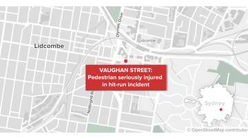 Woman injured in alleged hit-and-run on Vaughan Street in Lidcombe