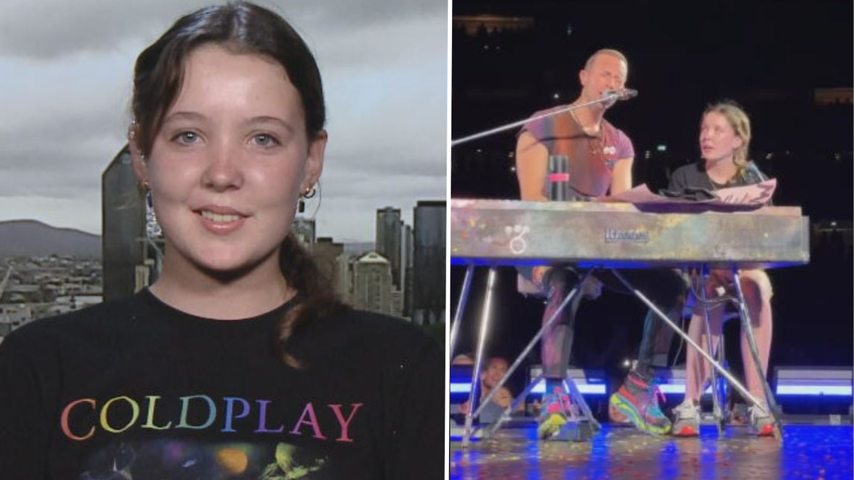 Cancer survivor's dream comes true at Coldplay concert