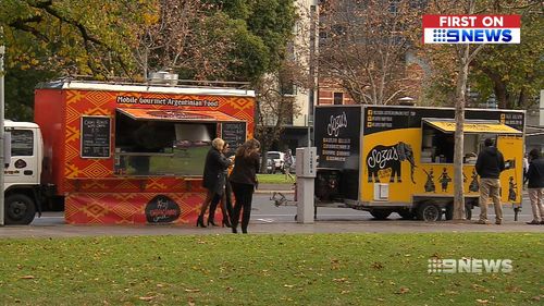 “We wanted the community to be comfortable that the food trucks are being inspected,” SA Health’s Dr Fay Jenkins said.
