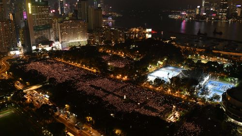 Tiananmen Square vigil