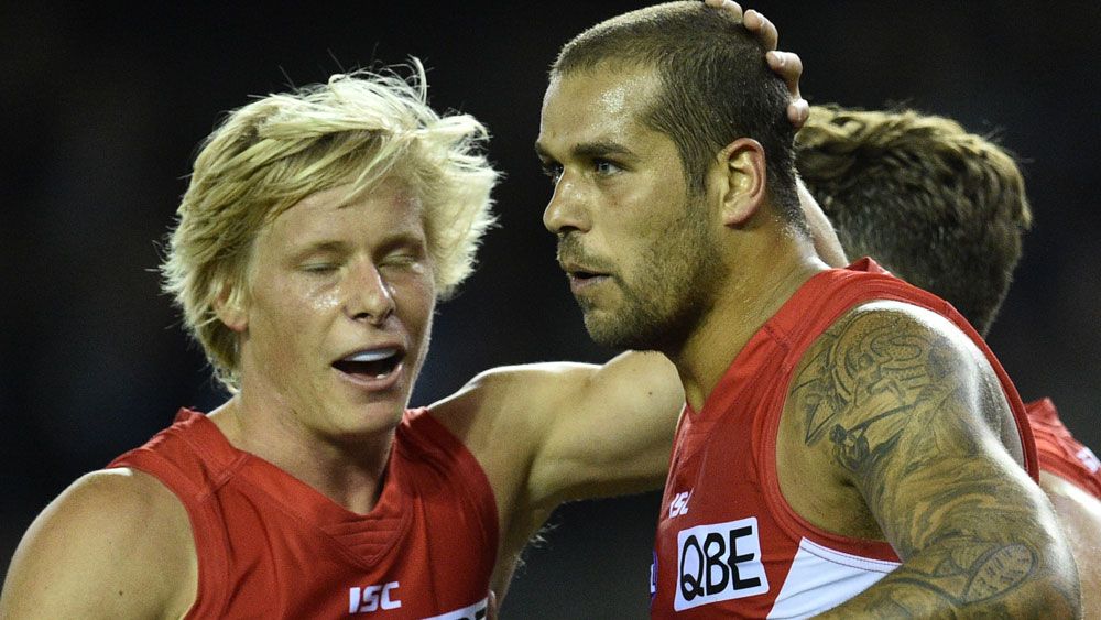 Swans kick away for big win over Blues