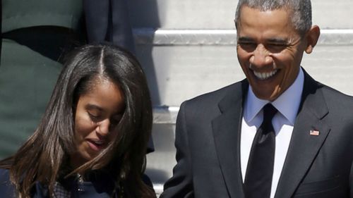 Secret Service taught Malia Obama to drive, First Lady says