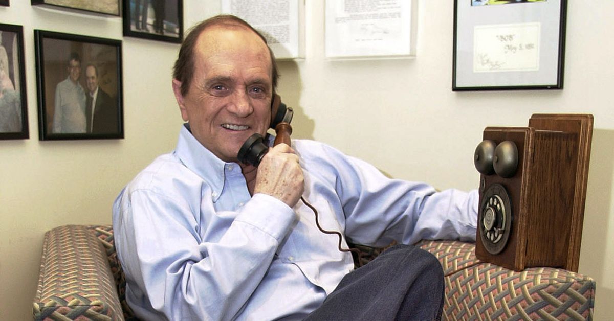 Comedian Bob Newhart, deadpan master of sitcoms and telephone monologues ...