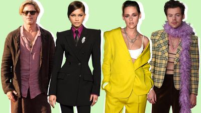 Celebrities nailing the androgynous style  Brad Pitt, Harry Styles,  Zendaya, Jared Leto, Kristen Stewart and more