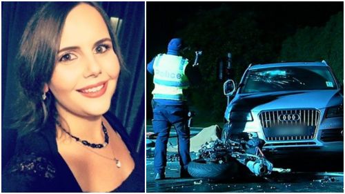 Emily, 27, died trying to help a motorcyclist.