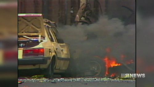The 1986 bombing killed one person and injured 22 more. Picture: 9NEWS