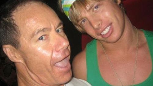 Matt and his former partner Michael Atkins. (AAP)