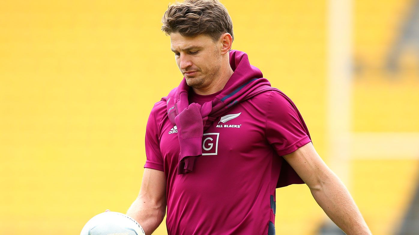 Beauden Barrett of the All Blacks. (Getty)